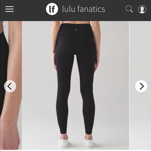 Lululemon Wunder Under Hi-Rise Tight Full-On Luon 8 - Picture 2 of 7